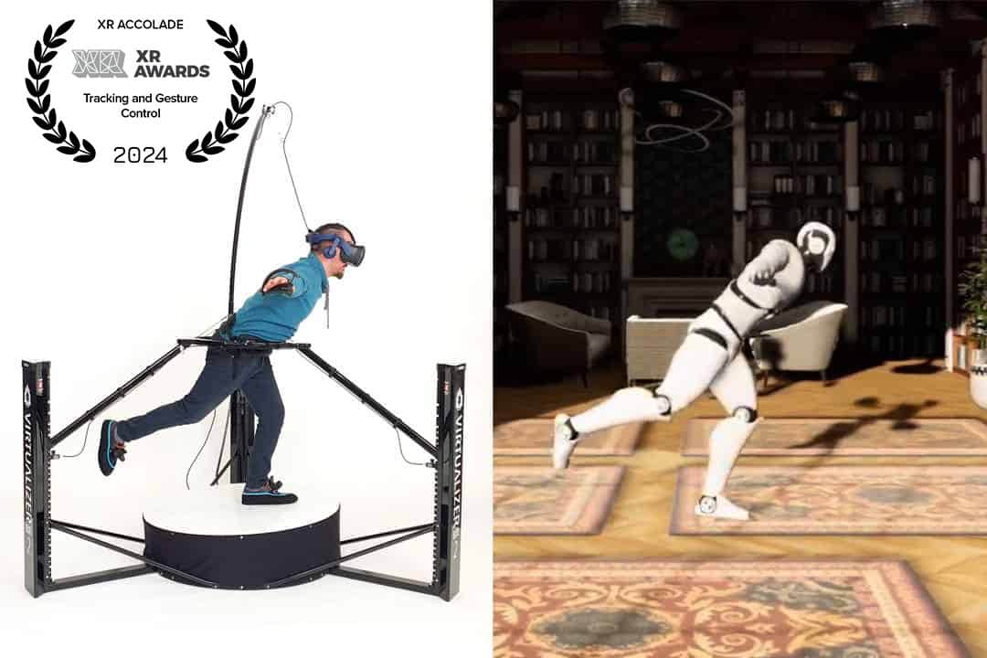 Cyberith IK is the accolades winner for Tracking and Gesture Control of the 2024 International XR Awards