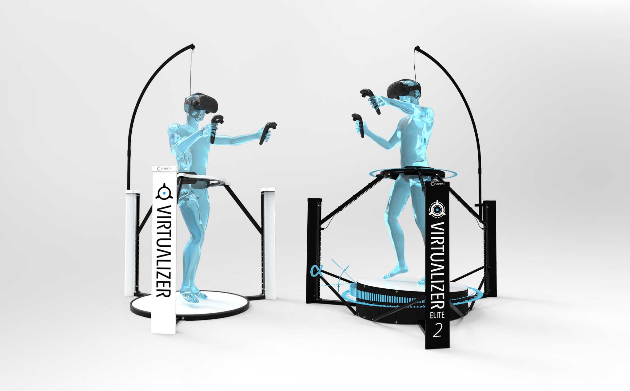 Virtualizer R&D Kit and a Virtualizer ELITE 2 - Product Renderings with Users