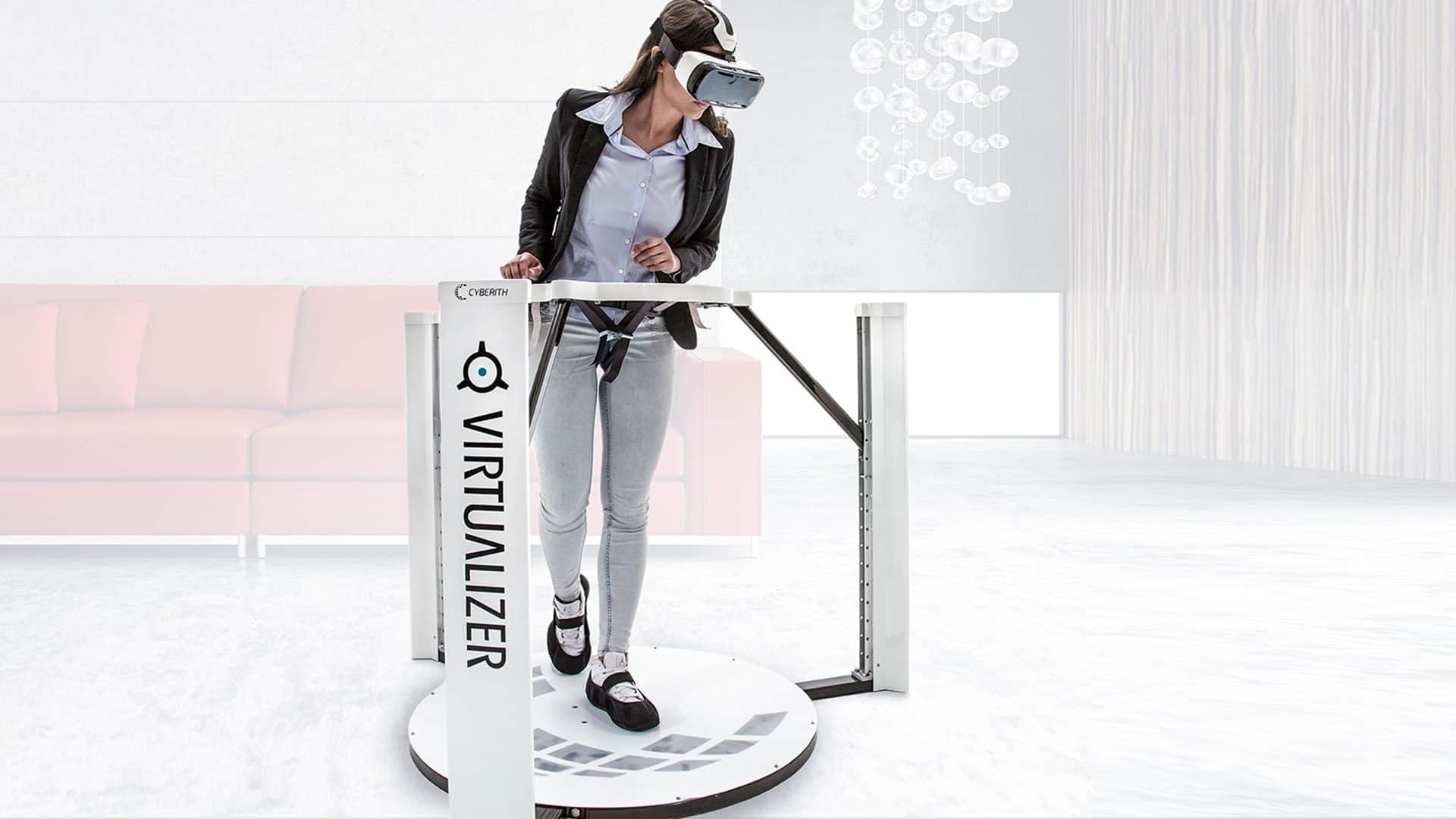 Woman in Virtualizer