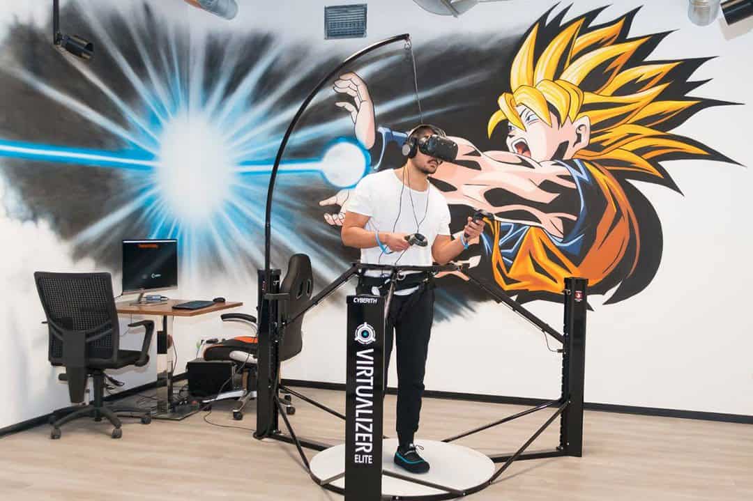 VR in an Escape Game Center